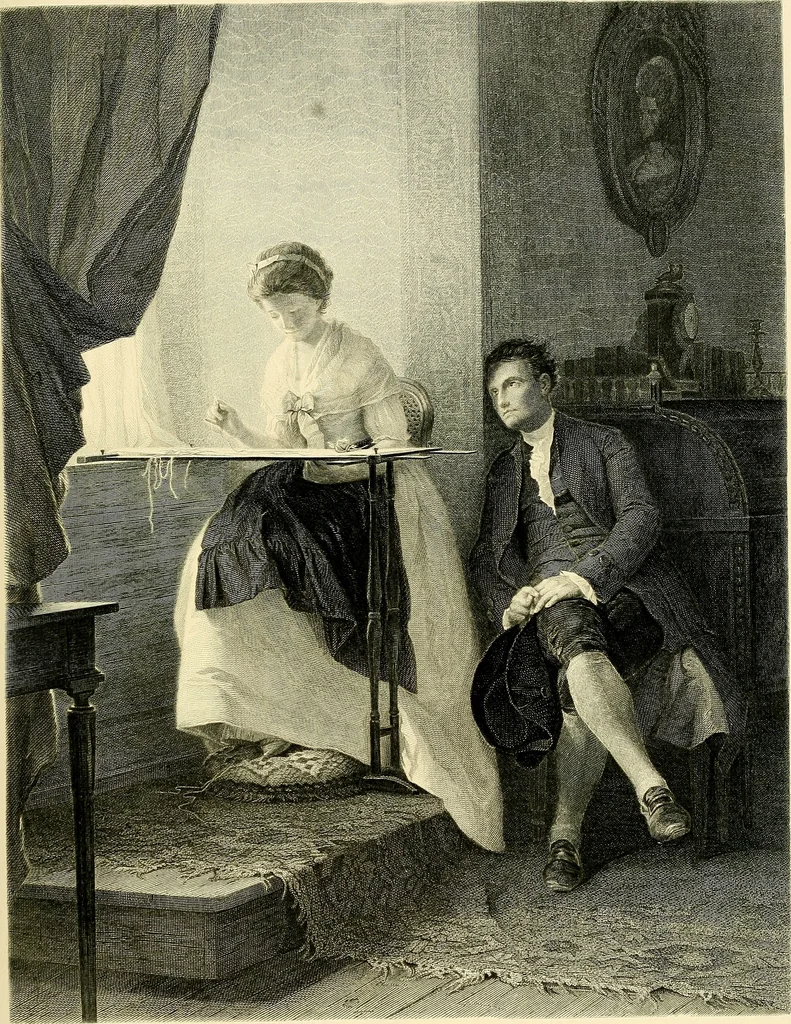 An illustration from Art and artists of our time, 1888, leaf 306
