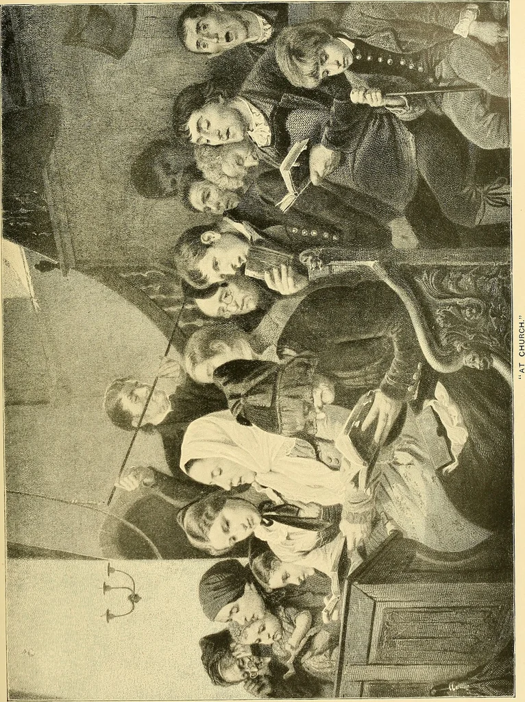 An illustration from Art and artists of our time, 1888, leaf 338
