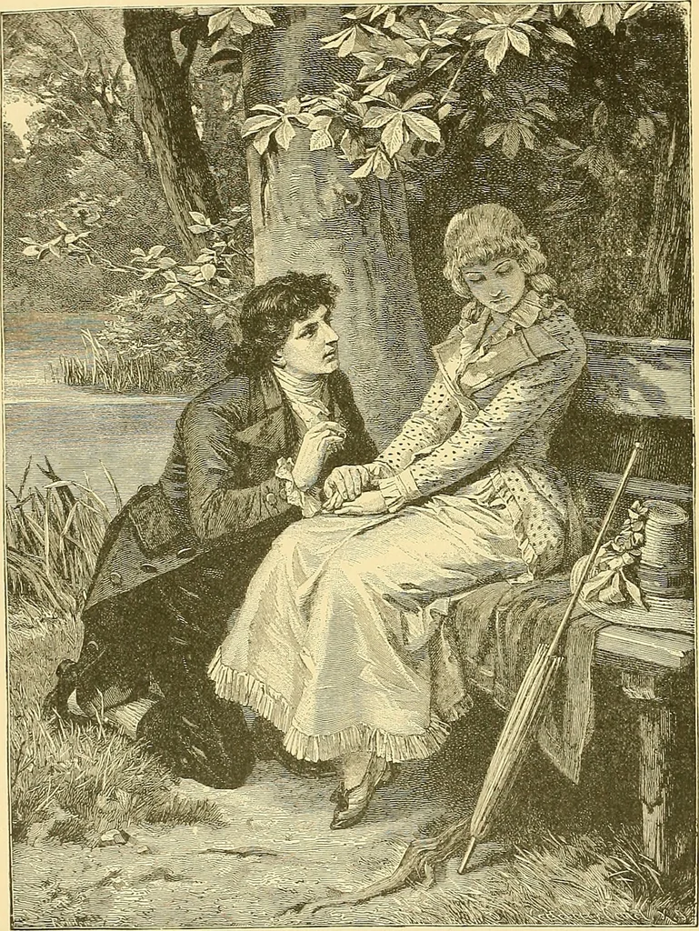 An illustration from Art and artists of our time, 1888, leaf 351