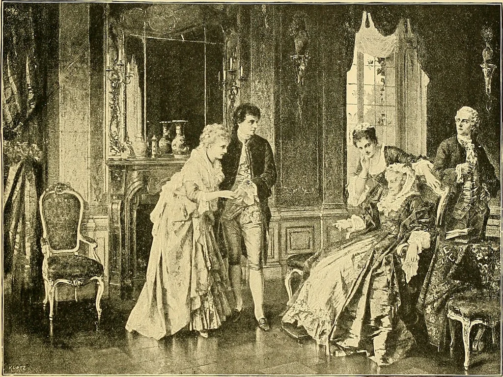 An illustration from Art and artists of our time, 1888, leaf 364