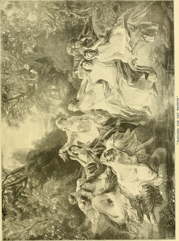 An illustration from Art and artists of our time, 1888, leaf 390