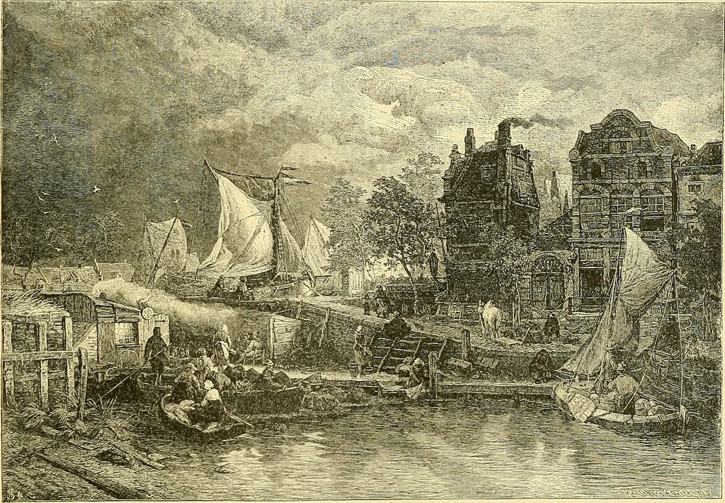 An illustration from Art and artists of our time, 1888, leaf 422