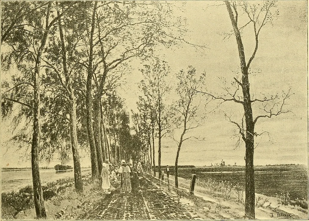An illustration from Art and artists of our time, 1888, leaf 424