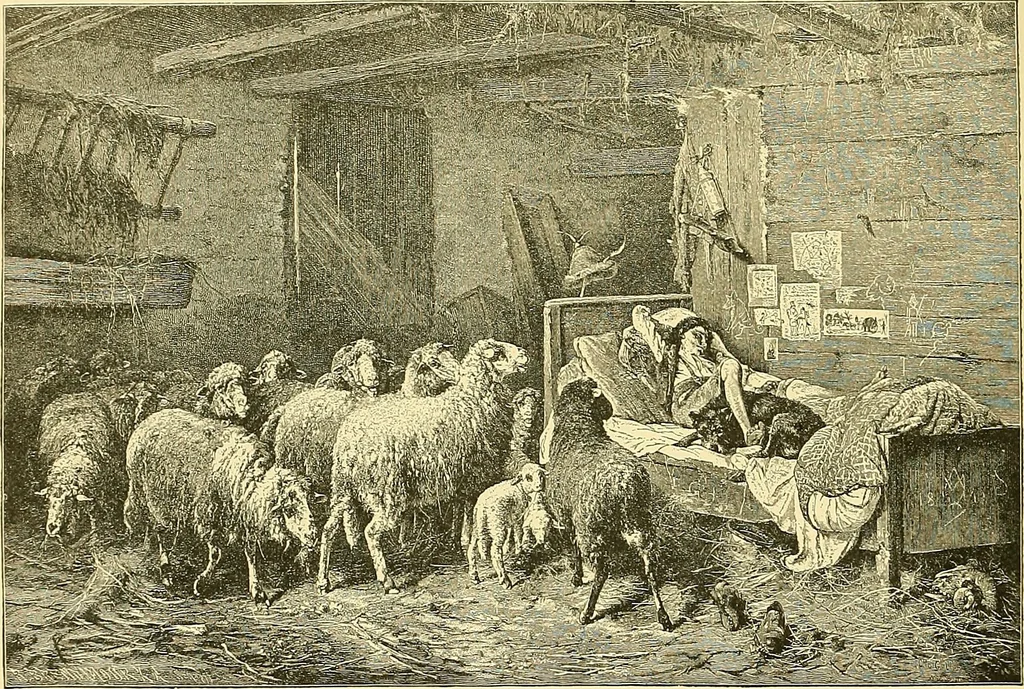 An illustration from Art and artists of our time, 1888, leaf 445