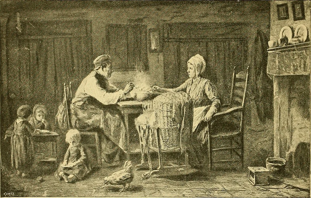 An illustration from Art and artists of our time, 1888, leaf 457
