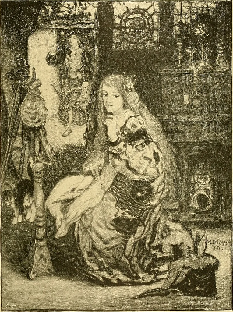 An illustration from Art and artists of our time, 1888, leaf 478