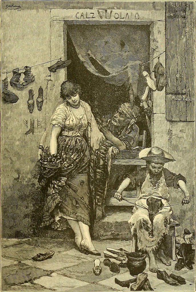 An illustration from Art and artists of our time, 1888, leaf 482