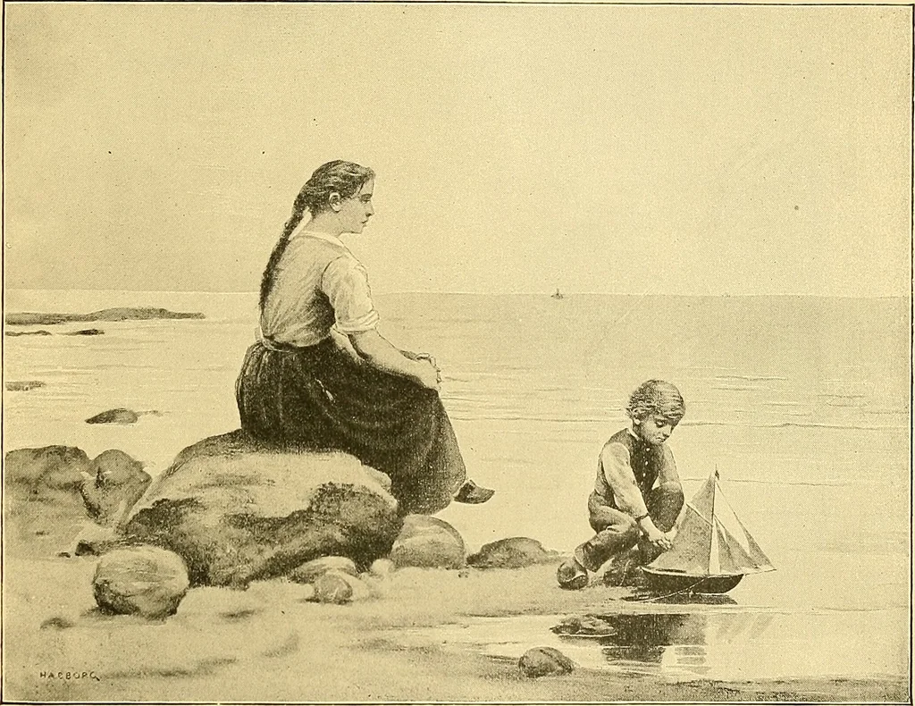 An illustration from Art and artists of our time, 1888, leaf 488