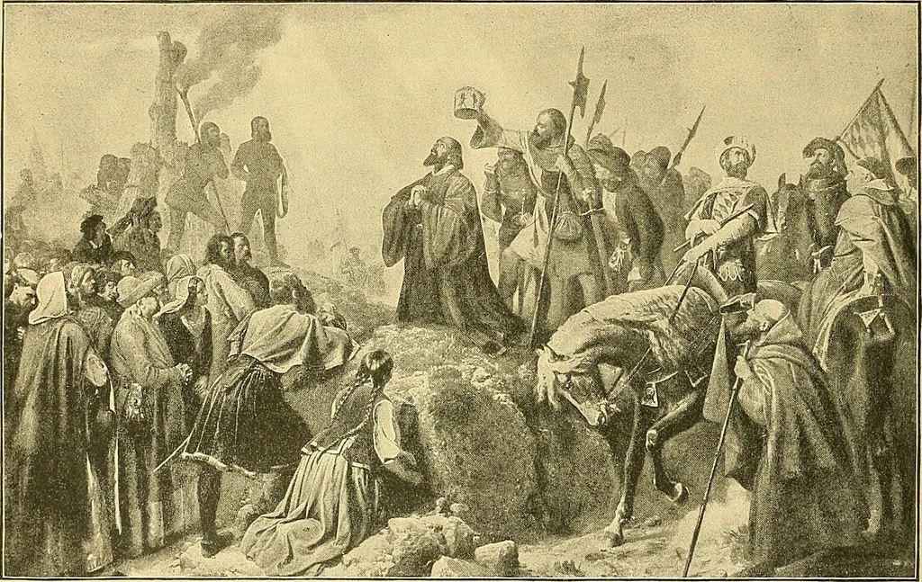 An illustration from Art and artists of our time, 1888, leaf 73