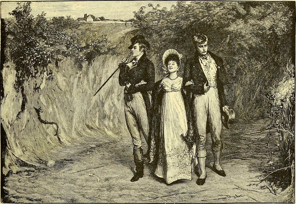 An illustration from Art and artists of our time, 1888, leaf 154