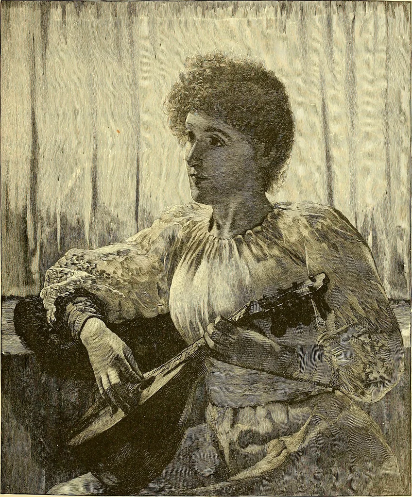 An illustration from Art and artists of our time, 1888, leaf 182