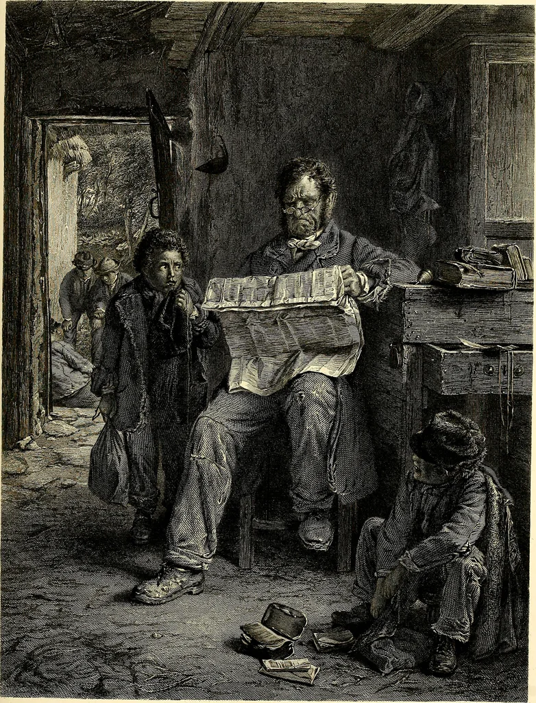 An illustration from Art and artists of our time, 1888, leaf 192