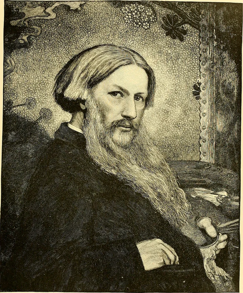 An illustration from Art and artists of our time, 1888, leaf 210