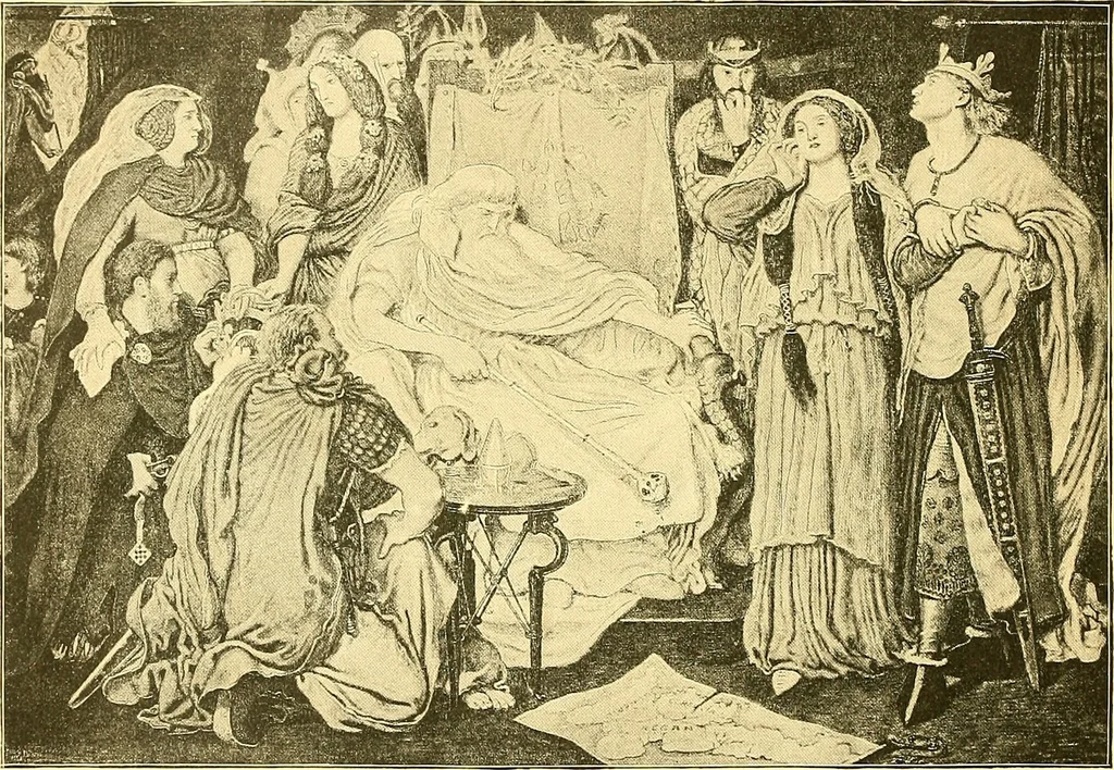An illustration from Art and artists of our time, 1888, leaf 211
