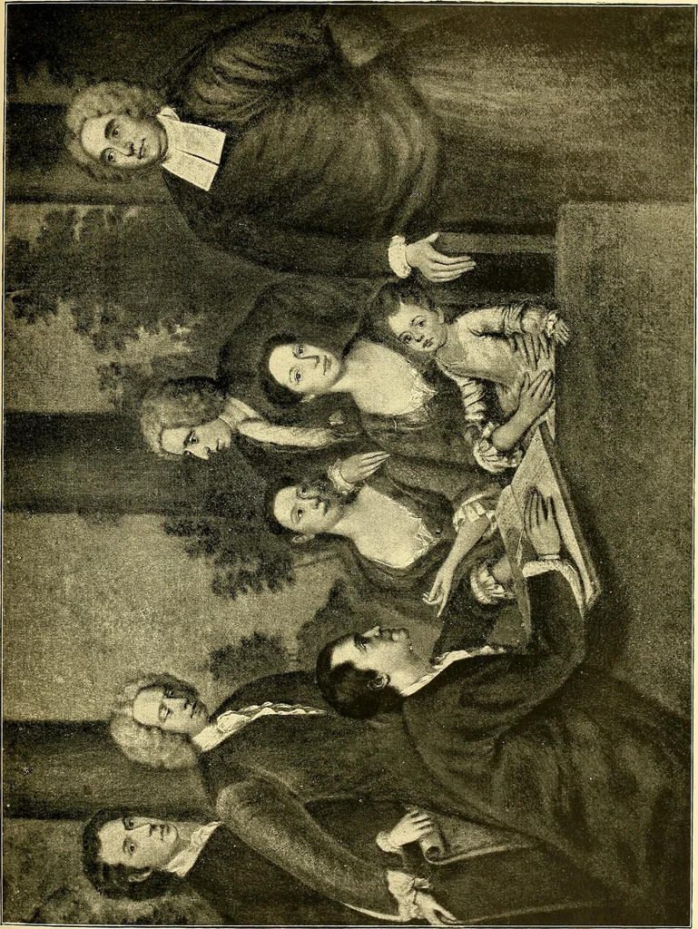 An illustration from Art and artists of our time, 1888, leaf 230