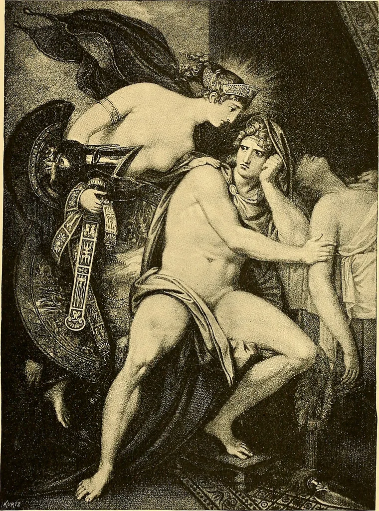 An illustration from Art and artists of our time, 1888, leaf 246