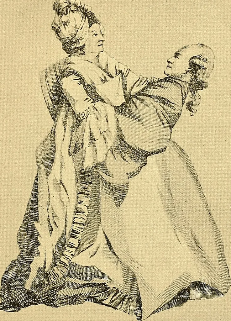 An illustration from Art and artists of our time, 1888, leaf 278