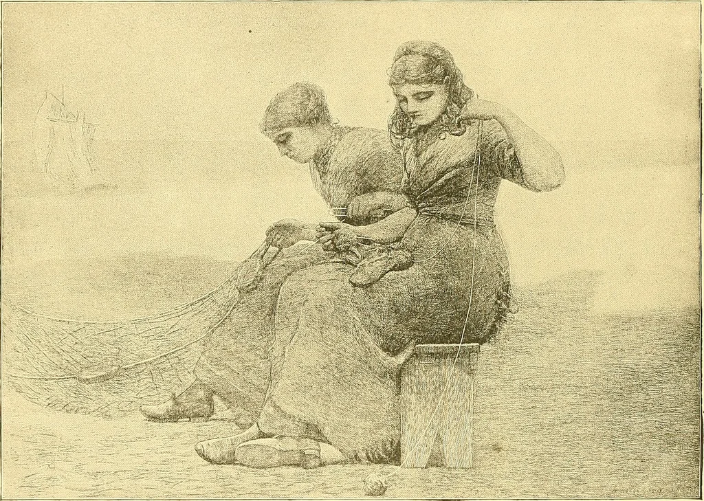 An illustration from Art and artists of our time, 1888, leaf 327