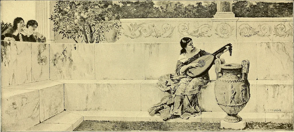 An illustration from Art and artists of our time, 1888, leaf 390