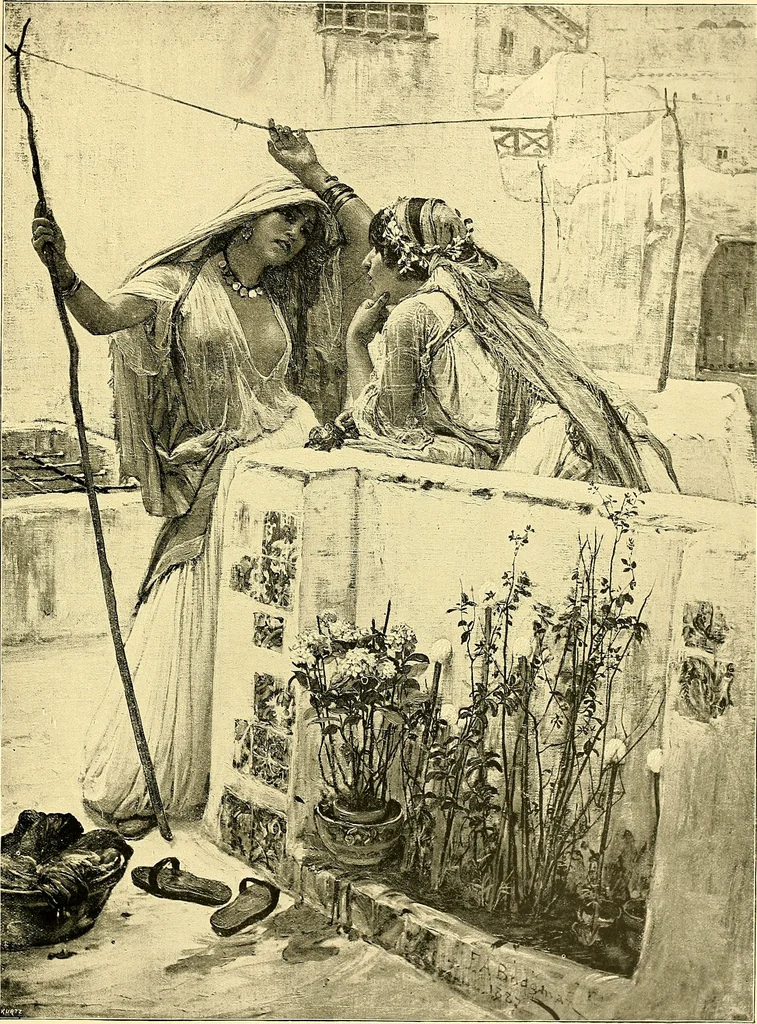 An illustration from Art and artists of our time, 1888, leaf 394