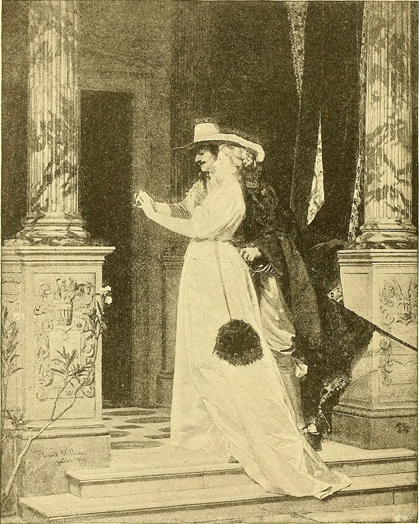 An illustration from Art and artists of our time, 1888, leaf 455