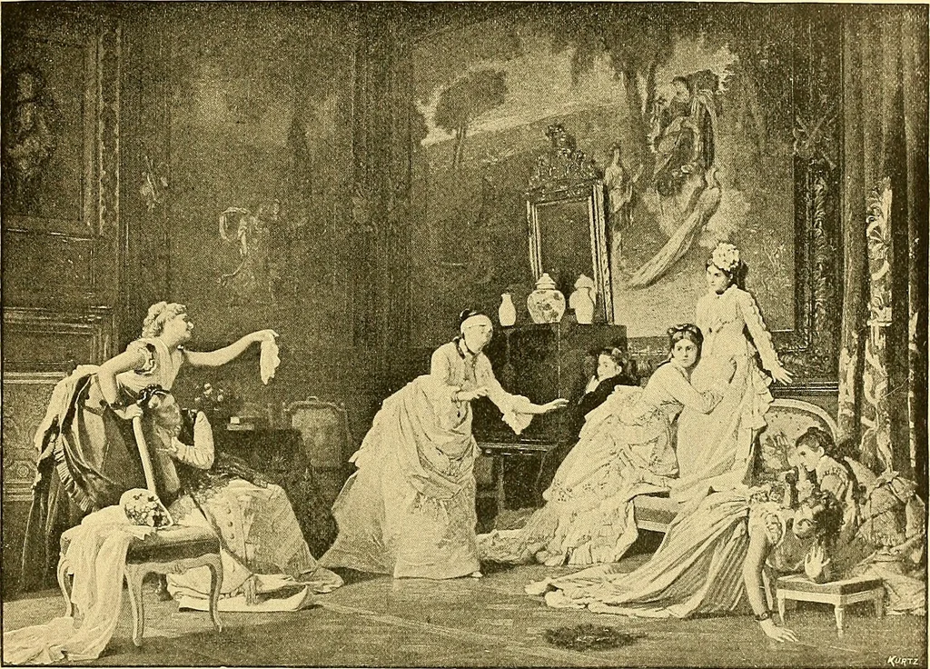An illustration from Art and artists of our time, 1888, leaf 458
