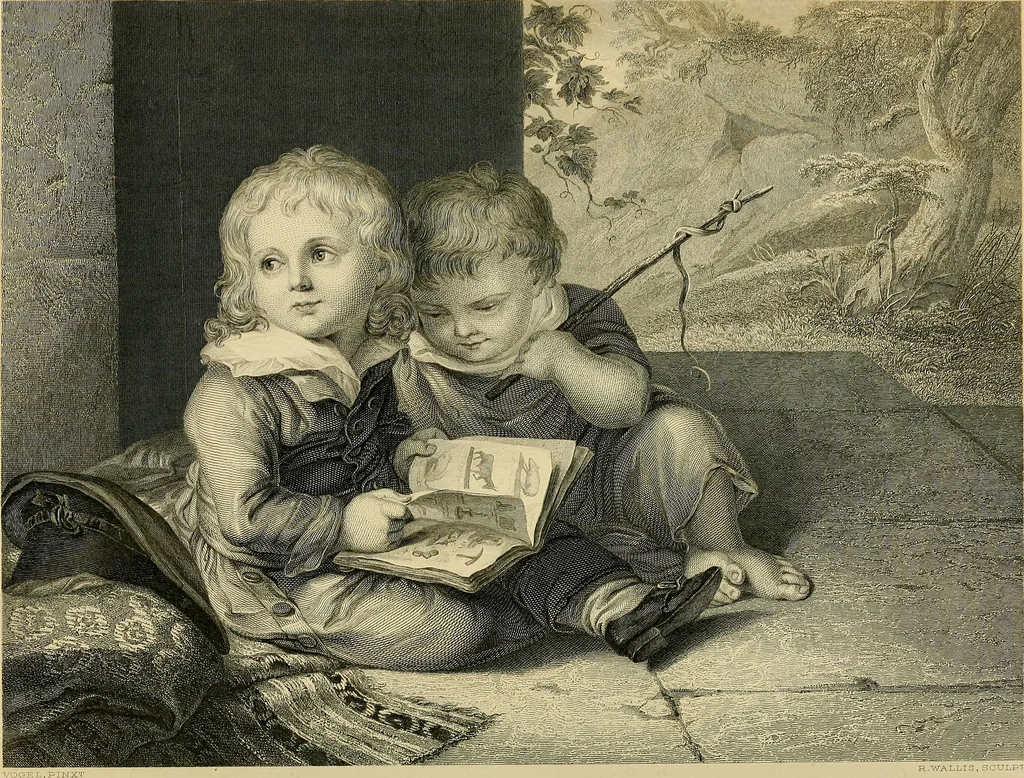 An illustration from Art and artists of our time, 1888, leaf 107