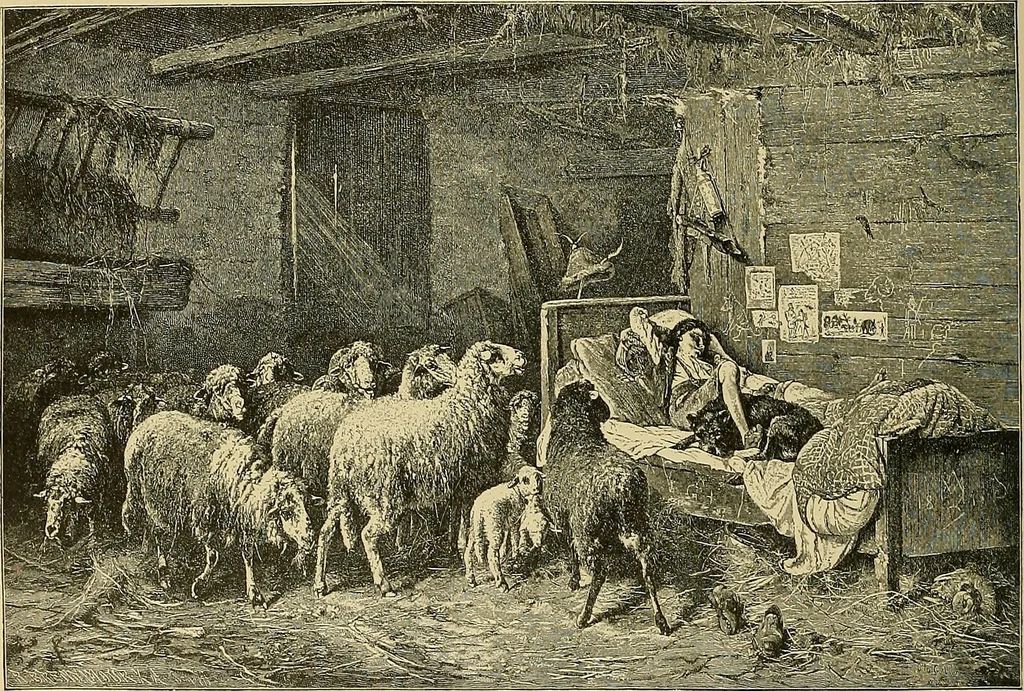 An illustration from Art and artists of our time, 1888, leaf 195