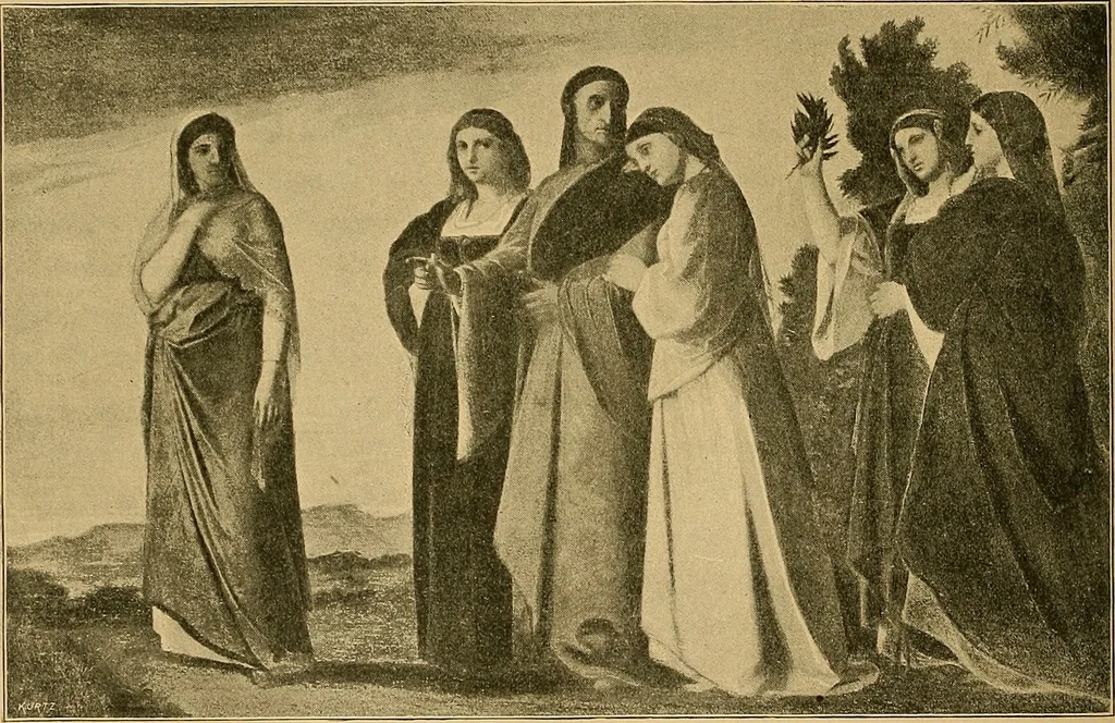 An illustration from Art and artists of our time, 1888, leaf 21