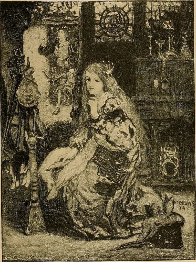 An illustration from Art and artists of our time, 1888, leaf 228