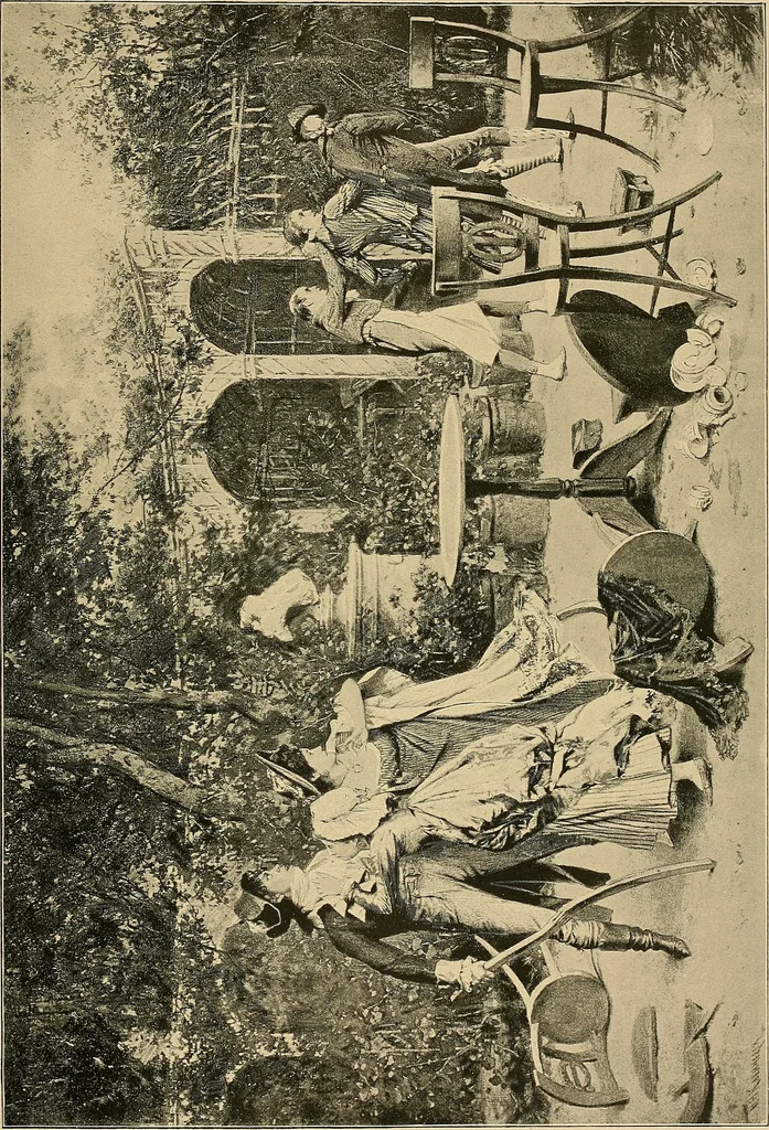 An illustration from Art and artists of our time, 1888, leaf 230