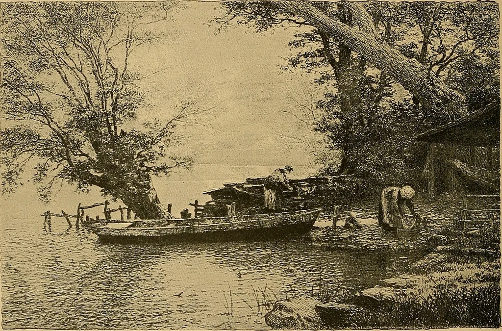 An illustration from Art and artists of our time, 1888, leaf 245