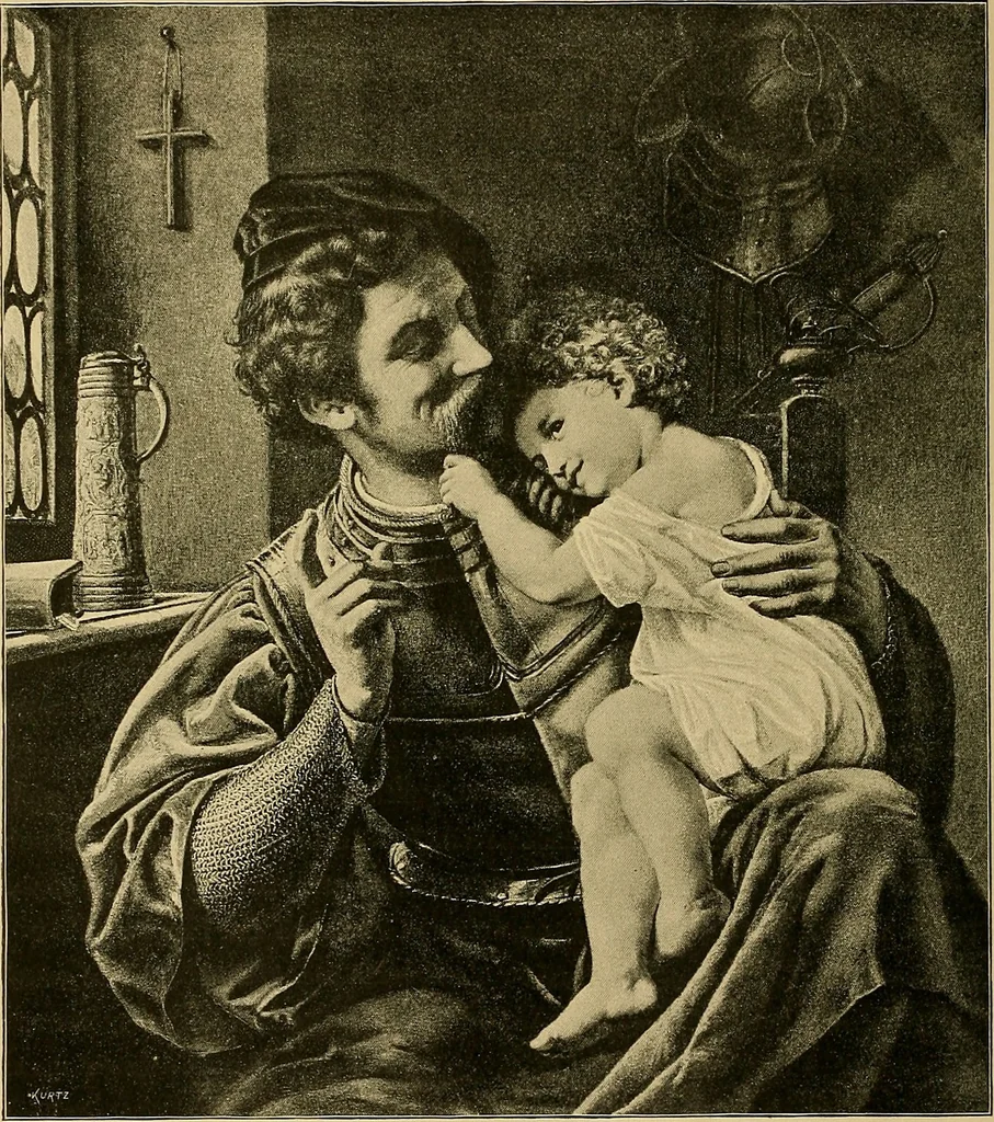 An illustration from Art and artists of our time, 1888, leaf 71