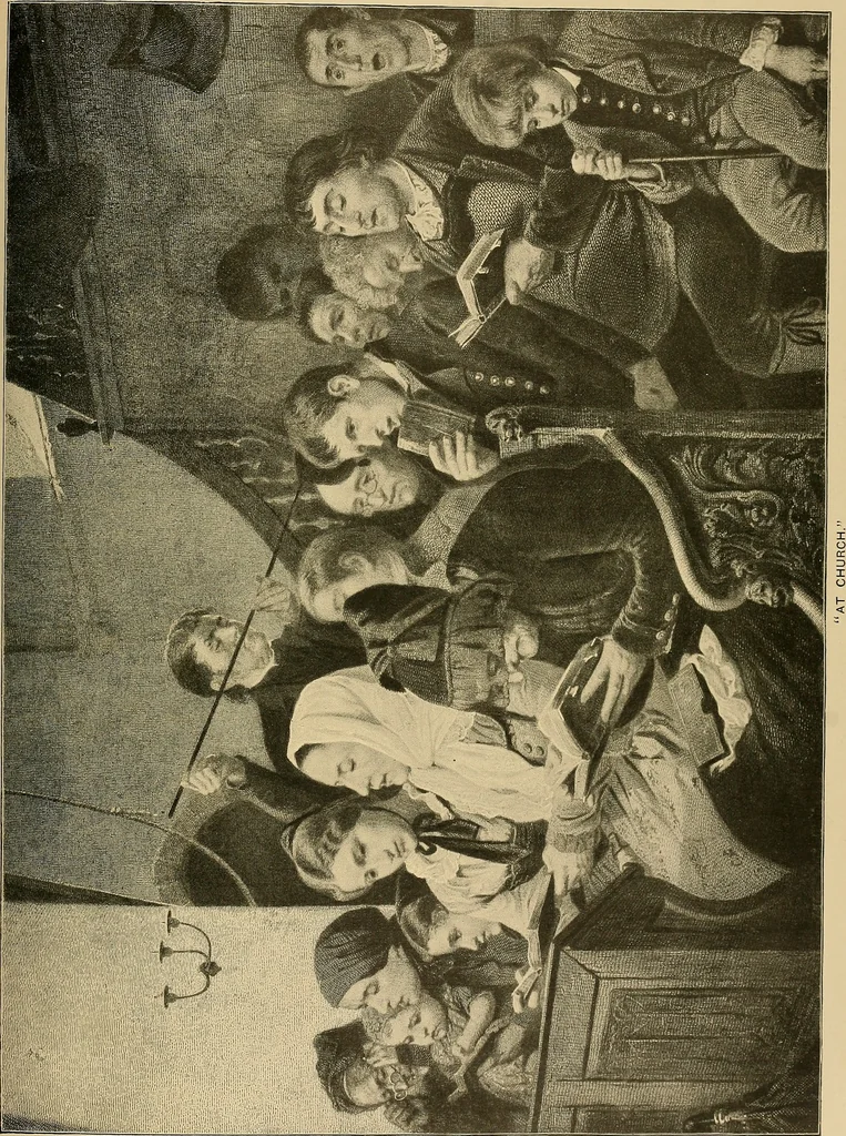 An illustration from Art and artists of our time, 1888, leaf 84