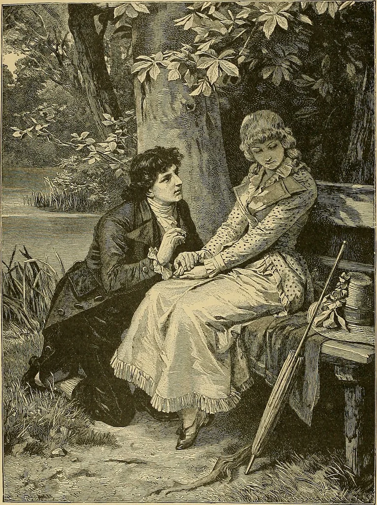 An illustration from Art and artists of our time, 1888, leaf 97