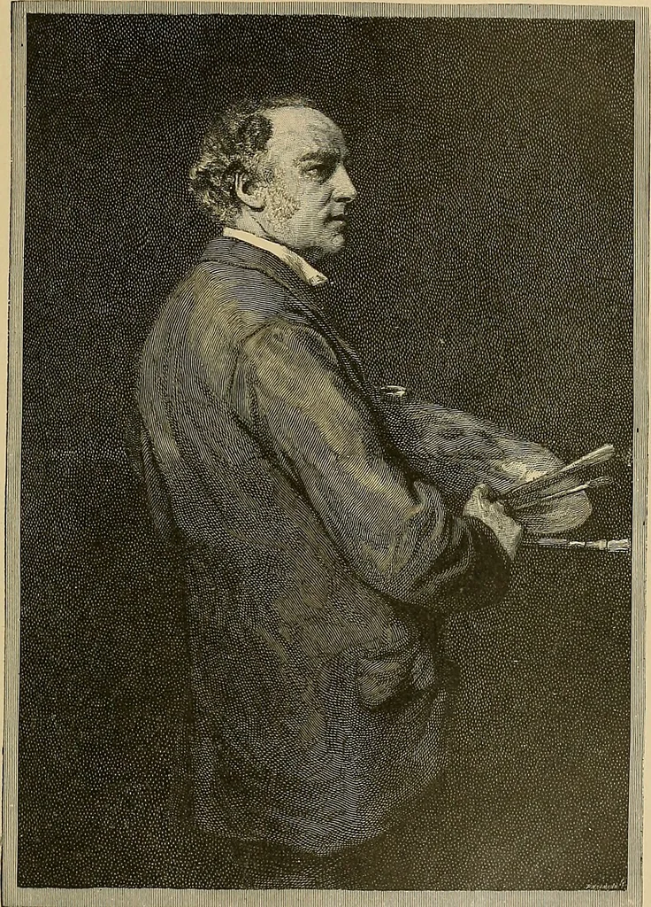 An illustration from Art and artists of our time, 1888, leaf 120