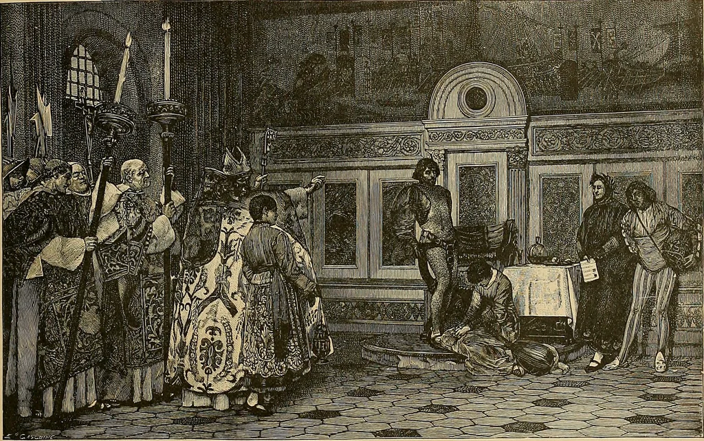 An illustration from Art and artists of our time, 1888, leaf 144