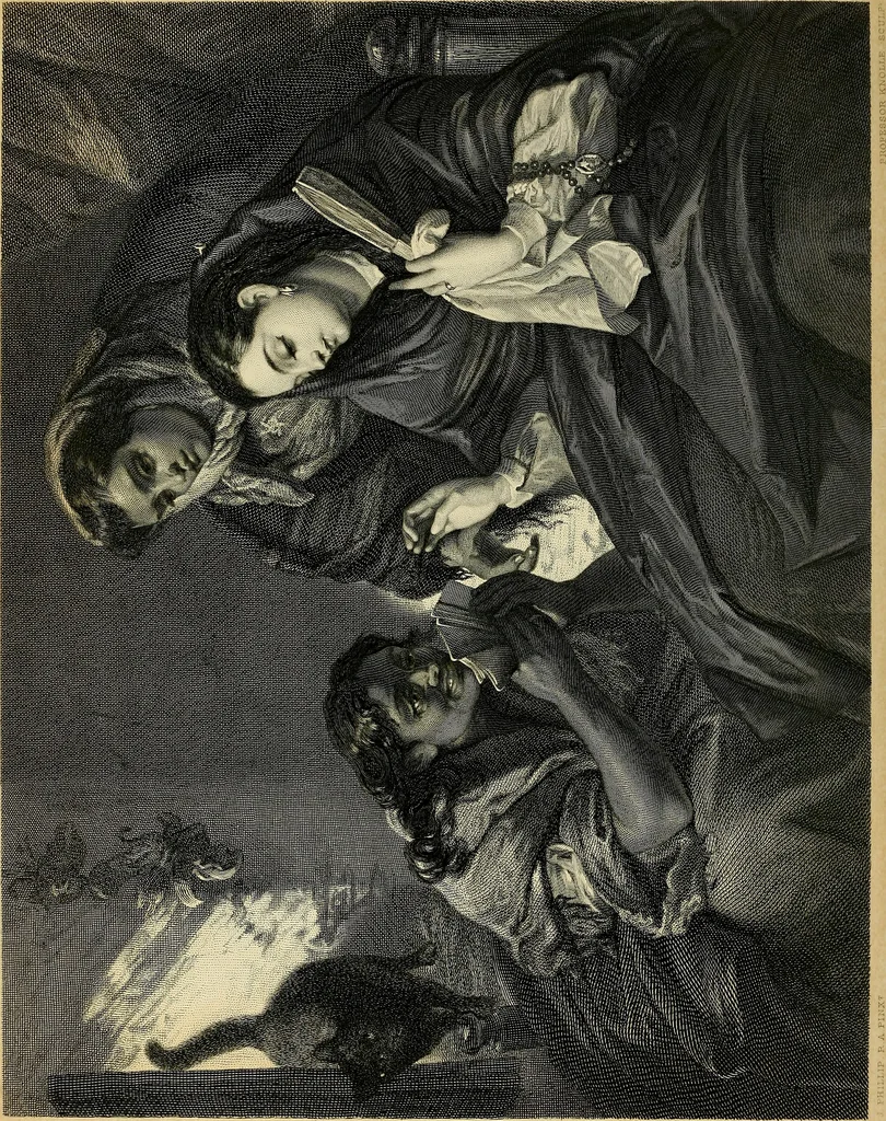 An illustration from Art and artists of our time, 1888, leaf 165