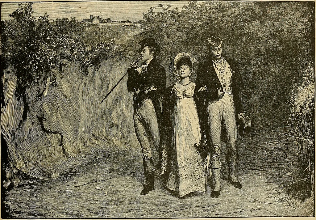 An illustration from Art and artists of our time, 1888, leaf 178