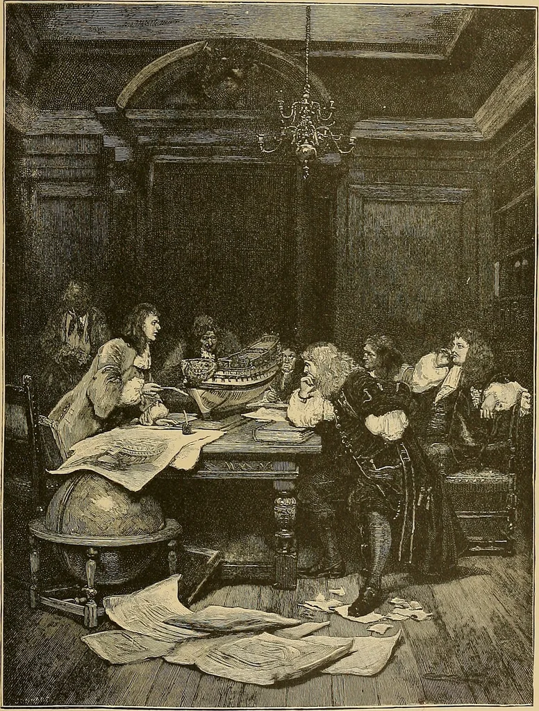 An illustration from Art and artists of our time, 1888, leaf 200