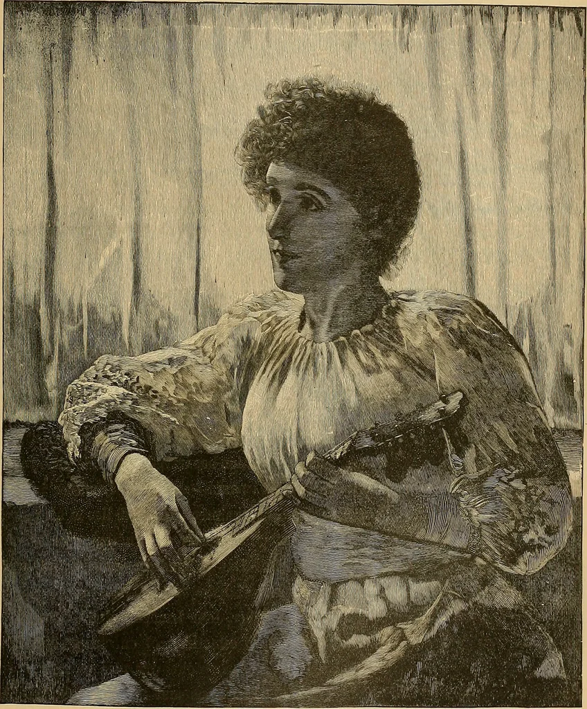 An illustration from Art and artists of our time, 1888, leaf 218
