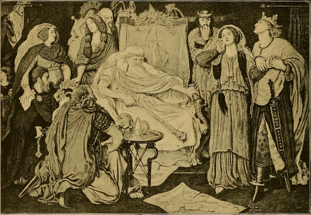 An illustration from Art and artists of our time, 1888, leaf 259
