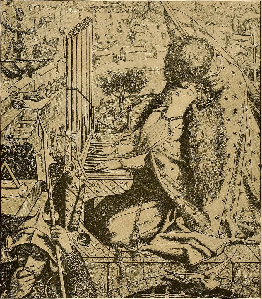 An illustration from Art and artists of our time, 1888, leaf 270