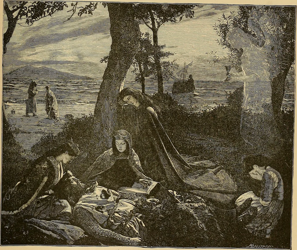 An illustration from Art and artists of our time, 1888, leaf 274
