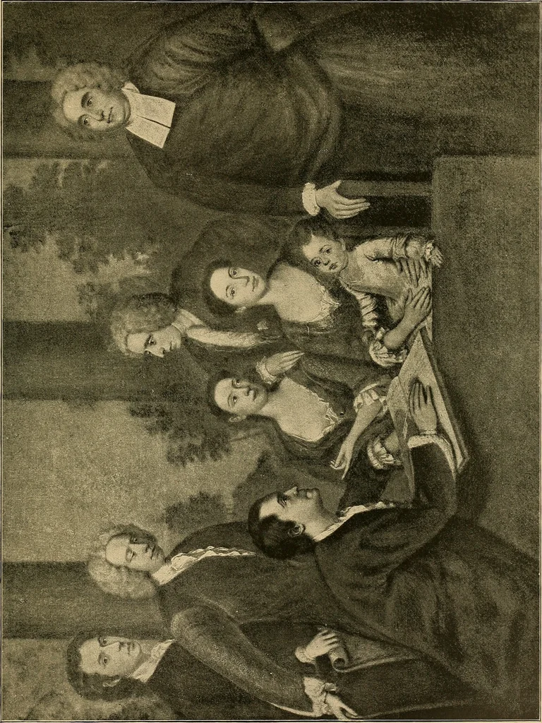An illustration from Art and artists of our time, 1888, leaf 282