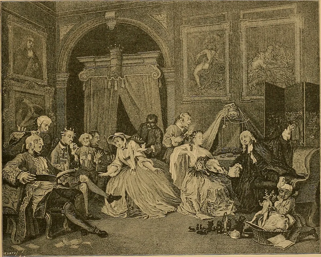 An illustration from Art and artists of our time, 1888, leaf 40