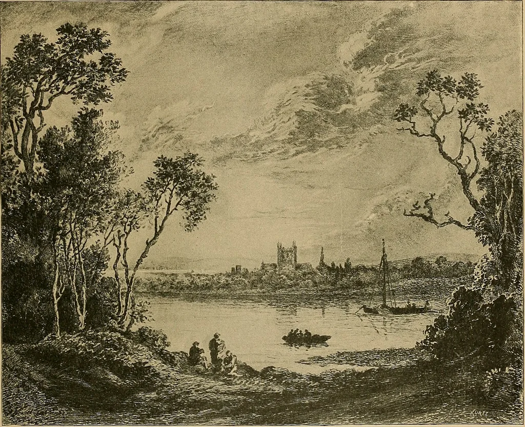 An illustration from Art and artists of our time, 1888, leaf 64