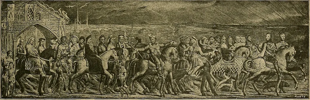 An illustration from Art and artists of our time, 1888, leaf 72