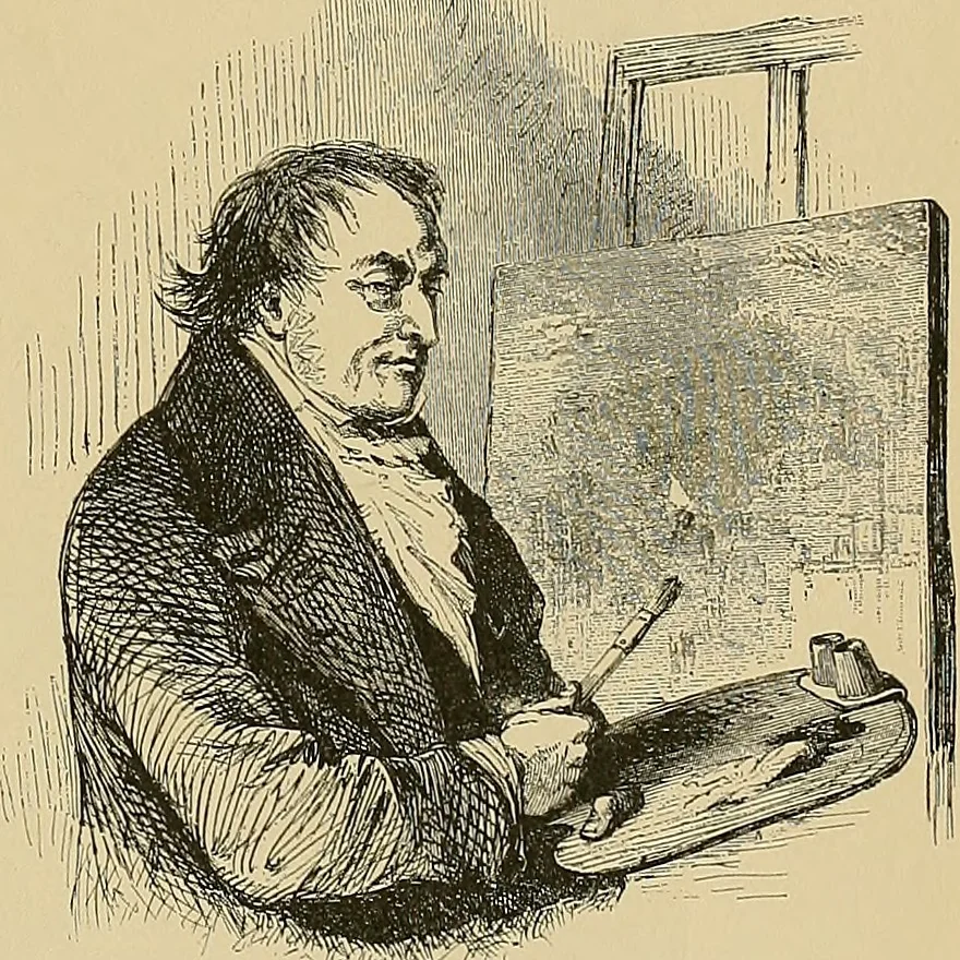 An illustration from Art and artists of our time, 1888, leaf 92