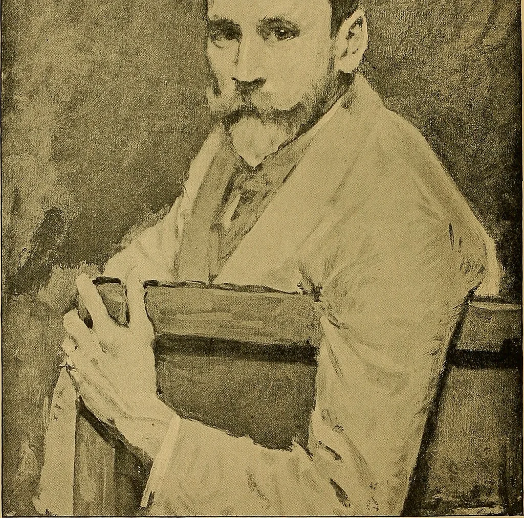 An illustration from Art and artists of our time, 1888, leaf 145